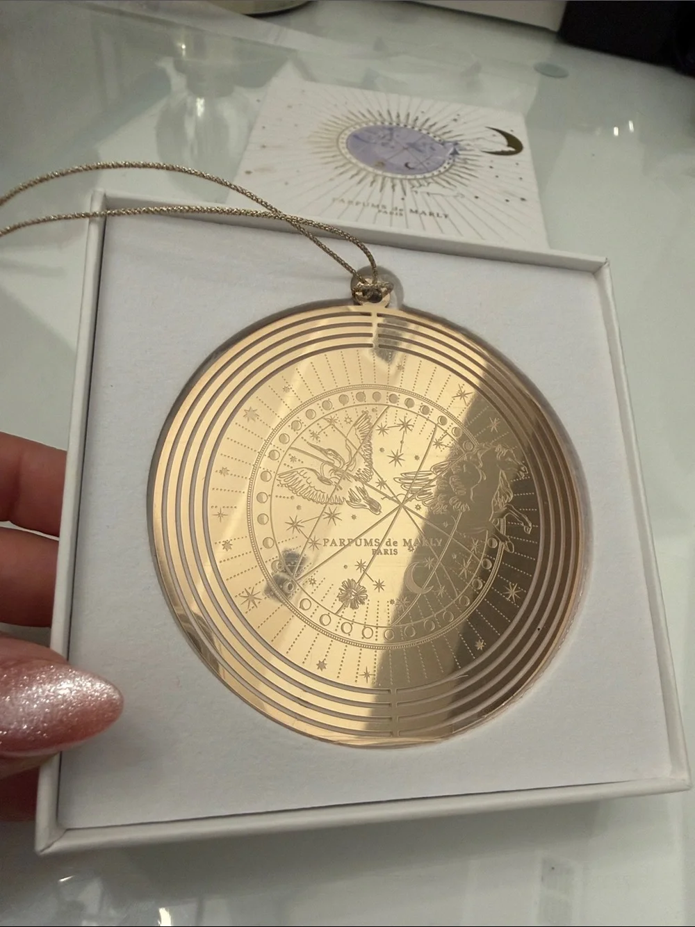 Parfums de Marly Gold Zodiac Ornament - Gold